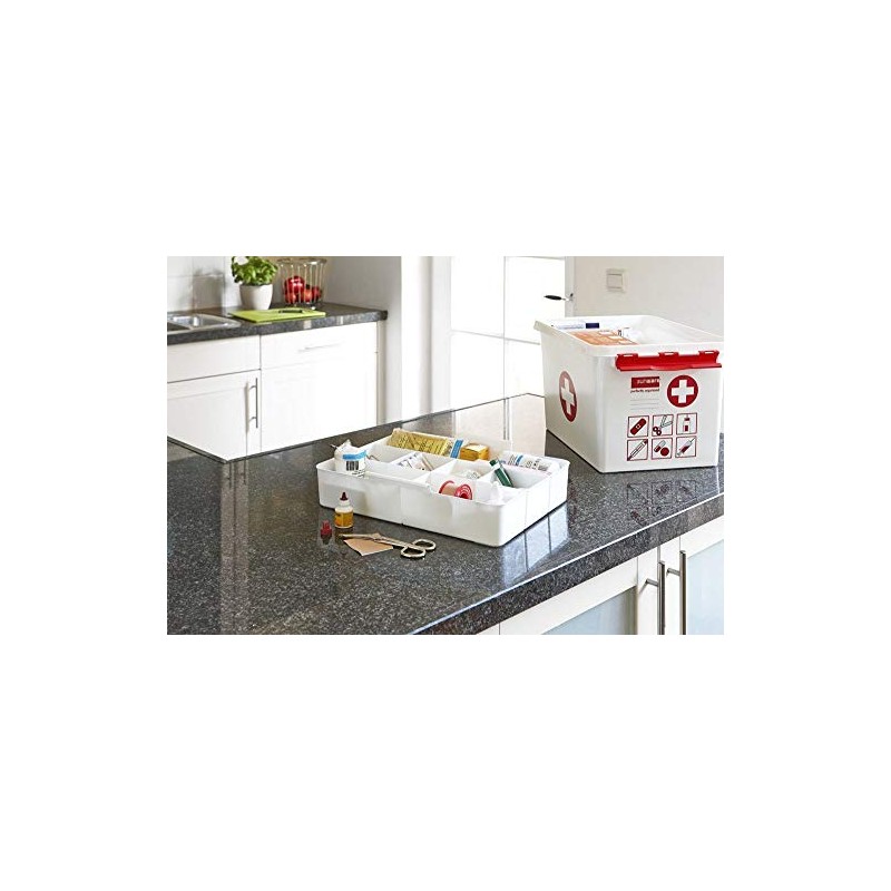 Sunware Aufbewahrungsbox für Erste Pflege, 9 l