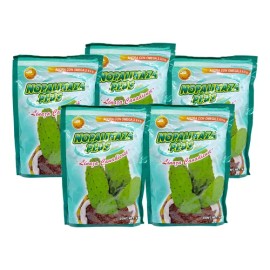 5 Bolsas Fibra Nopalinaza Plus (linaza Canadiense) 470 Grs. Sin Sabor