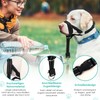 Dog Muzzle with Neoprene Padding - Adjustable, Breathable & Reflective