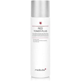 MEDICUBE Red Toner 2.0 Plus, Tónico Facial Coreano con Ácido Salicílico BHA, Niacinamida, Centella Asiática y Árbol de Té, Control de Grasa y Textura,