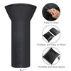 Hualedi Patio Tabletop Heater Covers with Zipper and Storage Bag,Waterproof,Dustproof,Wind-Resistant,Sunlight-Resistant,Snow-Resistant,Black,38''