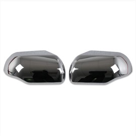 Beautost Fit for Toyota Tundra 2022 2023 2024 2025 Rear View Mirror Side Molding Guard Cover Trims (Chrome)