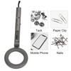 Metal Detector Handheld Pinpointer Metal Finder LED Sound Alarm for