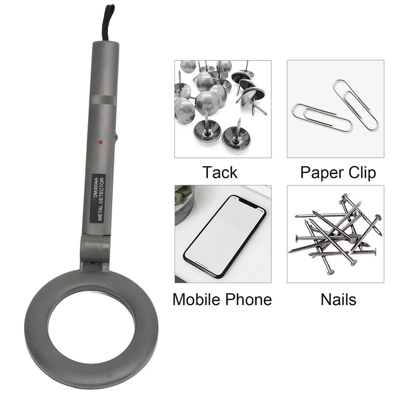 Metal Detector Handheld Pinpointer Metal Finder LED Sound Alarm for