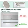 Flehomo Dryer Vent Window Kit, Include Dryer Vent Cover with