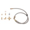 Turbo Oil Feed Line Kit 1/8PNT AN4 Fitting Oil Drain