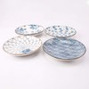 YALONG Ceramic Dinner Plate Set 7 Inch Appetizer Shallow Plates