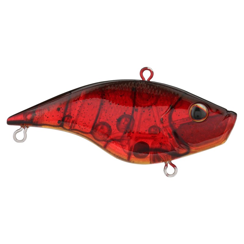 Berkley Warpig Fishing Lure, Ghost Red Craw, 1/2 oz, 3in