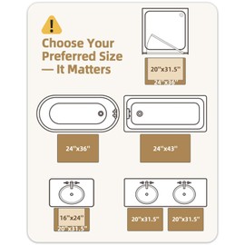 Color&Geometry Ultra Soft Chenille Dark Grey Bathroom Rugs, Non-Slip Bath Mat with Elastic Fabric Backing, 16"x24", Super Absorbent and Washable Shower Mats for Inside Shower,Tub,Bathroom