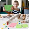 A7 Lined Index Cards, 600 Pieces Flashcards with Ring in