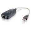 C2G USB Adapter, USB 2.0 Fast Ethernet Network Adapter, 7.5