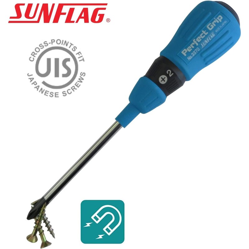 Sunflag +1 +2 +3 JIS Screwdrivers | Made in Japan
