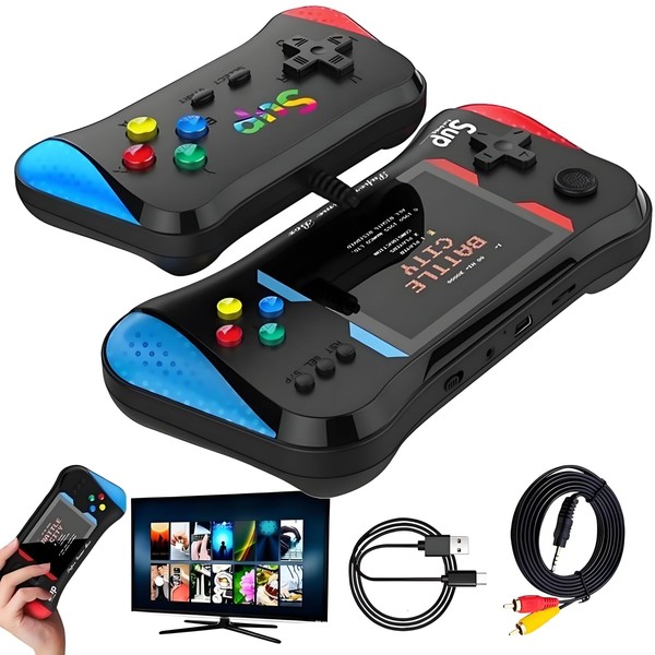 Sibotion SUP Retro Handheld Game Console, 500 Classic Games, 3.5'