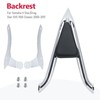 Aferrizu Passenger Rear Backrest Sissy Bar Luggage Rack Pad Kit