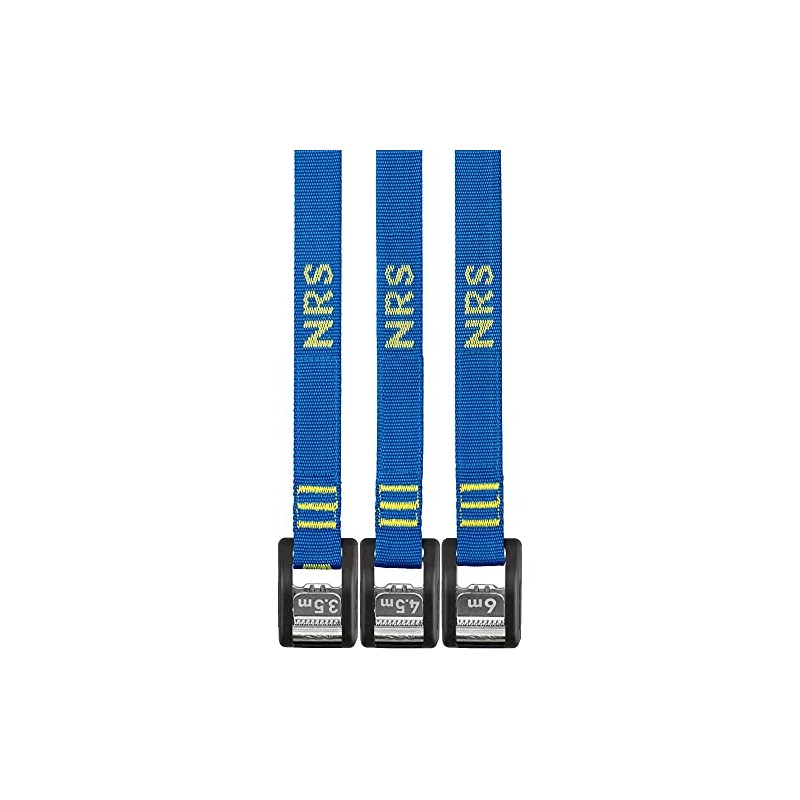 NRS Buckle Bumper Straps - 4.5m (Pair) - Iconic Blue