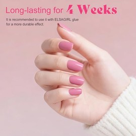 12 uñas postizas de colores sólidos, cortas y redondas, 12 tamaños, 288 piezas, cobertura total, con pestañas para uñas pequeñas y manos, fácil aplica