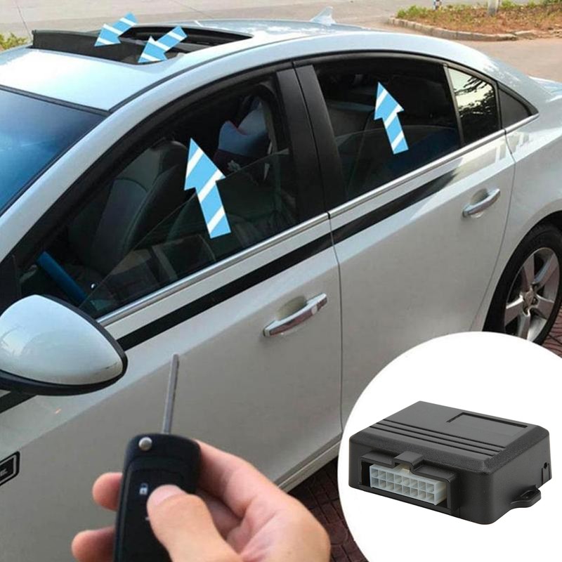 Auto Power Window Closer Roll Up Module 12V Universal ABS