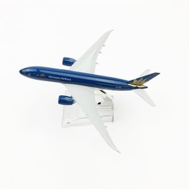 RHUDIE 1/400 16CM Vietnam Airlines 787 Airplane Model Alloy Solid Simulation Airliner Static Collection Ornaments