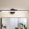 KAISITE Bathroom Vanity Light Over Mirror - 30 Inch Black