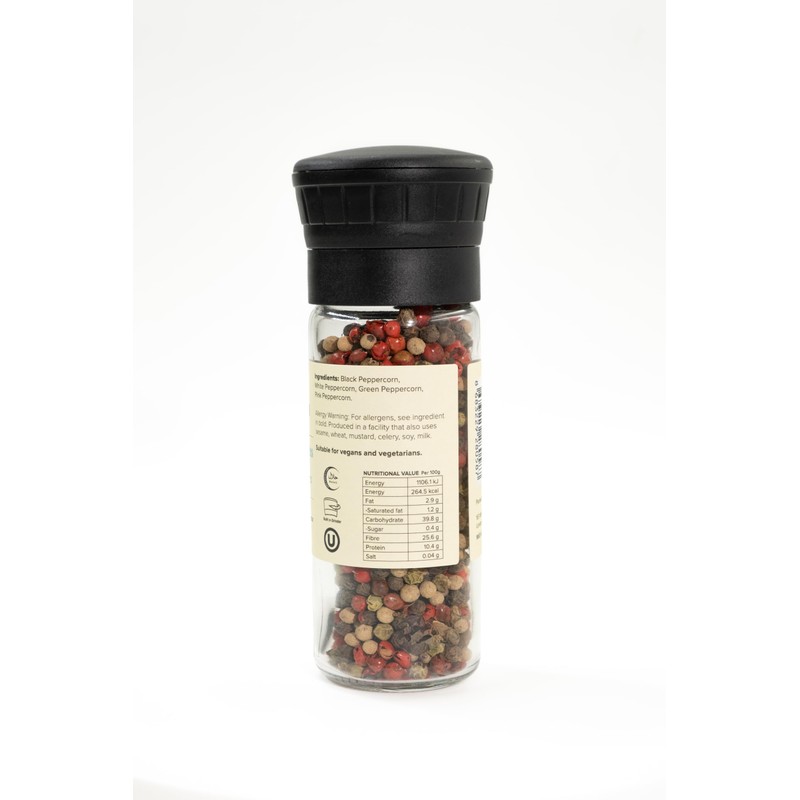 Salz-Berg Rainbow Peppers, Mixed Peppercorns, 50g