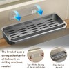Kitchen Organisation, Sink Organiser, Wall Kitchen Shelf, No Drilling, Storage