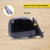 OCPTY Black Right Side Mirror Fit For 1990-1997 For Toyota