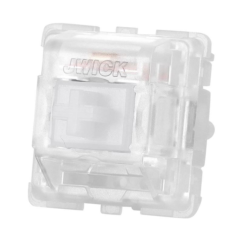 JWICK Ice White Linear Switches, JWK Keyswitch 45g 5 Pins