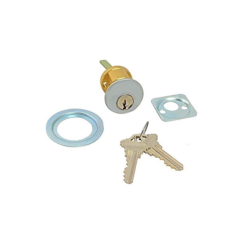 Pacific Doorware DETEX ECL230D Key Lock RIM RC65 Cylinder -