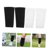 SUPVOX 2 Pairs High Elastic Soccer Shin Guard Sleeves with