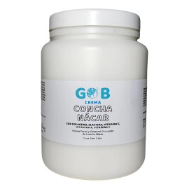 Crema Facial De Concha Nácar Ozonizada - Gob - 1 Kilo Todo Tipo De Piel