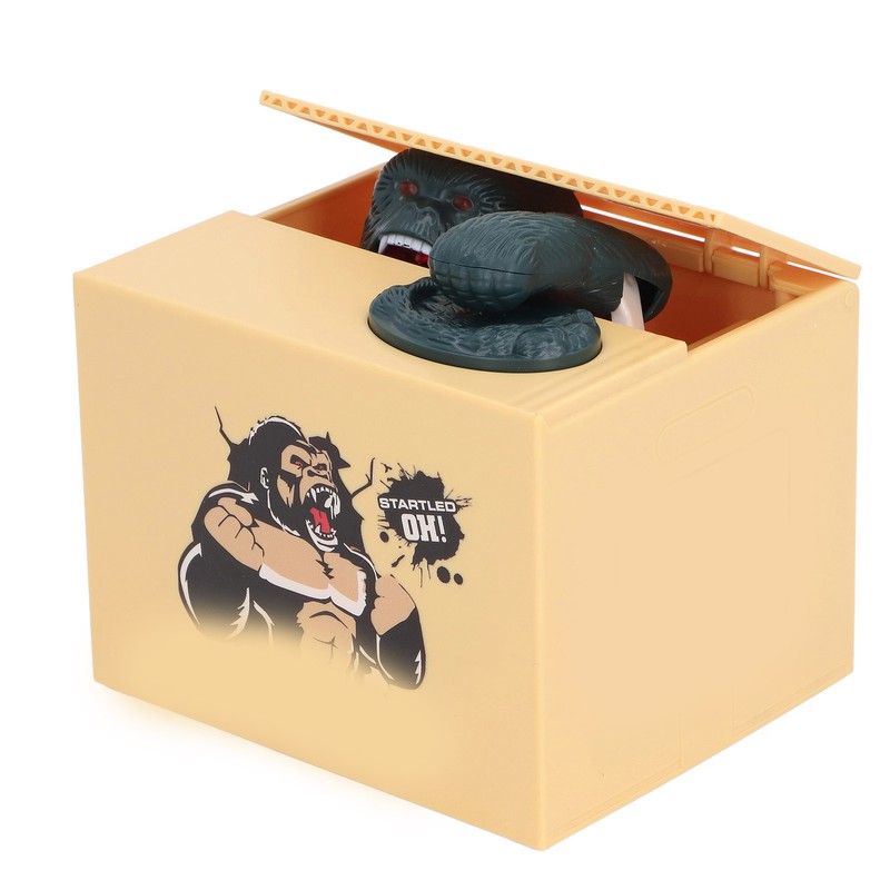Kids Piggy Bank Cartoon Design Fun Interactive Coin Saving Toy