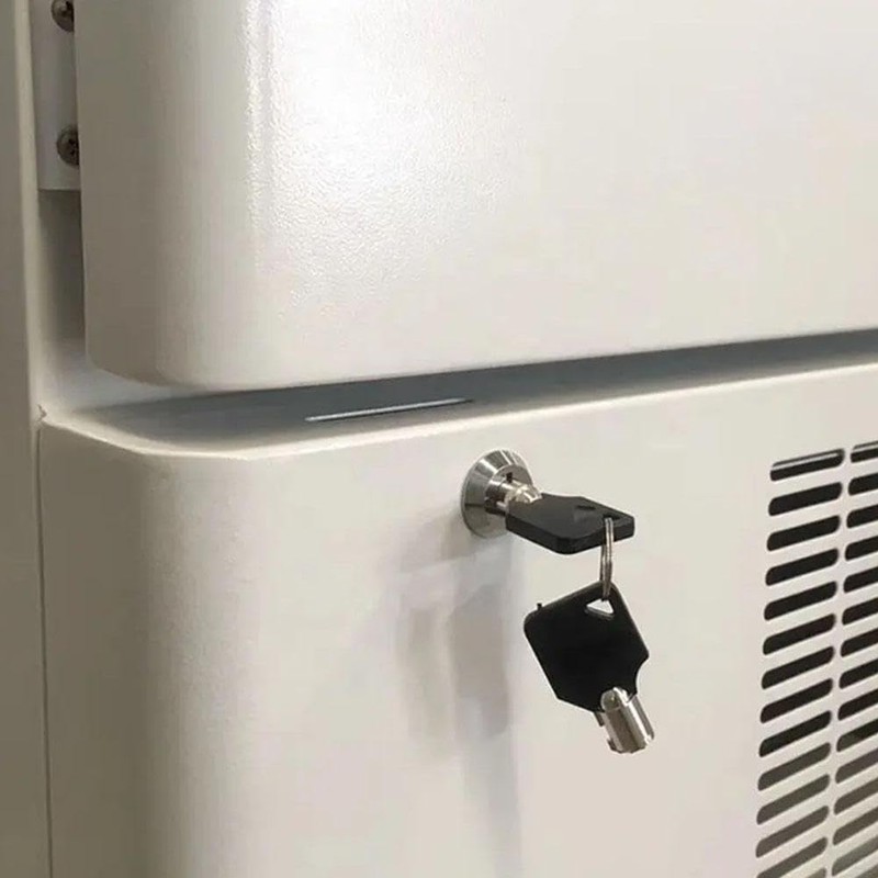 1 Set Toolbox Lock with Keys, Tubular Lock and Key