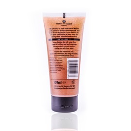 George the Barber, Mr Exfoliator, Radiance Boosting Cleansing Exfoliator With Aloe Vera and Walnut Grain Particules to Scrub, Made For Men