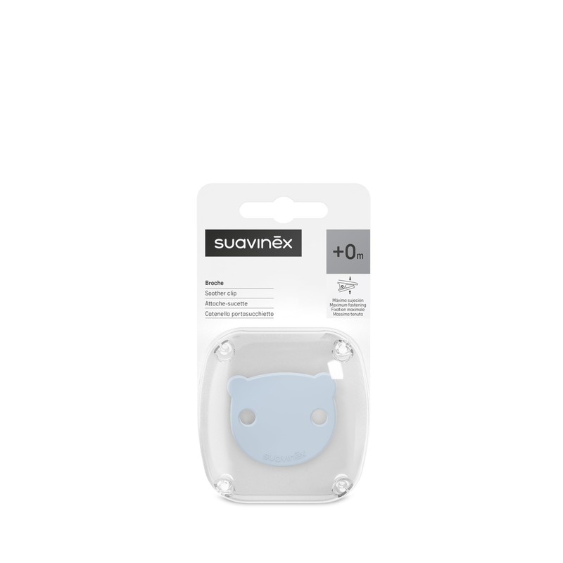 Suavinex Portaciuccio Catenella Bebè Wild&Free Blu