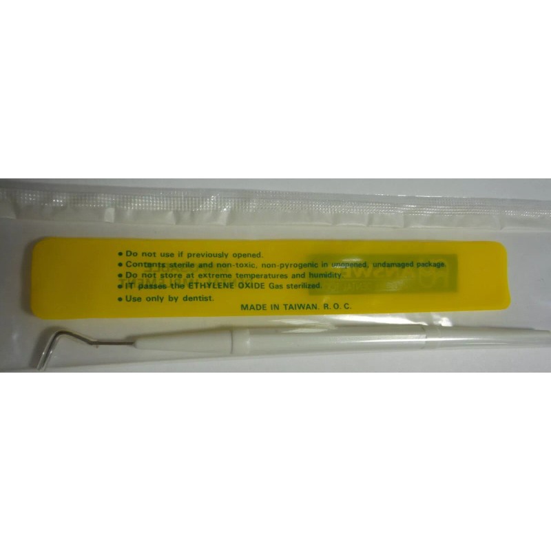 Answer 10 Pcs Answer Disposable Dental Implement Pick Tool Probe