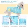 OUOBOB Dog Drying Coat with Hood, Super Absorbent Dog Towel