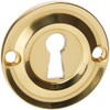 Victorian Escutcheon Lock Profile Round FACE FIX