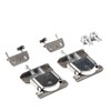 DecorAndDecor Sliding Wardrobe Door Track Kit Ball Bearing Smooth Operation