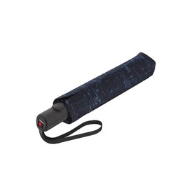 Knirps Re3 Duomatic Pocket Umbrella Structure Blue, Blue