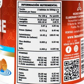 Suplemento Alimenticio de Jengibre con Vitamina C y complejo B - (60 pz de 550 mgcu)                                                                  