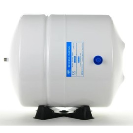 IPW Industries Inc-Watts-FRO-132-WH Metal Tank for RO Storage, 12 IN x 16 IN, 4 Gallon Capacity, 1/4 IN NPT, White RO-132, PAE-132, PAE
