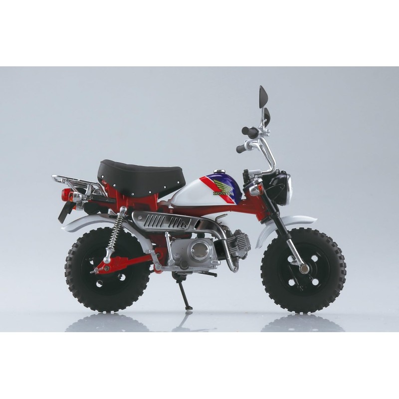 Aoshima Skynet 1/12 Complete Motorcycle Honda Monkey Special Shasta White