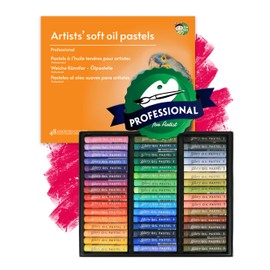 (48色) HASHI アーティスト及び専門家用人体に無害なソフトオイルパステル、スケッチ 絵画 油絵 着色 48種類のカラーセットoil pastels For professionals