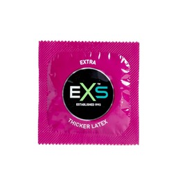 EXS Vorratspackung Extra Safe, strapazierfähig und reißfest, geschmacksneutral, transparent, 55mm, 1 x 144 Stück