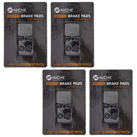 NICHE Brake Pad Set for Ducati 996 998 748 Monster 900 620 750 695 S2R S4RS 61340081A Rear Semi-Metallic 4 Pack