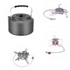 Bulin Camping Kettle 2.2L Aluminum Alloy Open Campfire Coffee Tea