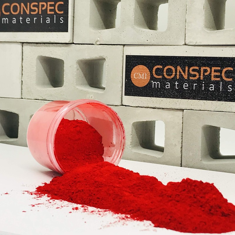 Conspec 2-oz. Super RED Powdered Color for Concrete, Cement, Mortar,