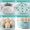 Elite Gourmet EGC115M Easy Egg Cooker Electric 7-Egg Capacity