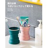 happykau Folding Cup with Lid, 11.8 fl oz (320 ml),