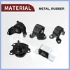 PARSLUCK Engine Motor Trans Mount Set for Honda CRV 2.4L